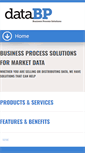 Mobile Screenshot of data-bp.com
